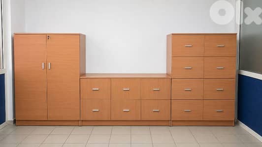 Office Storage Unit – Large Locker + Drawer Cabinet