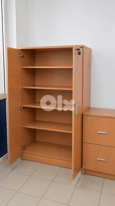 Office Storage Unit – Large Locker + Drawer Cabinet 1