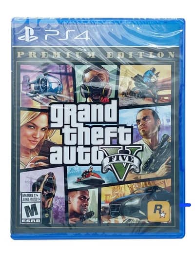 Gta 5 ps4 cd for sale for 26$(new)