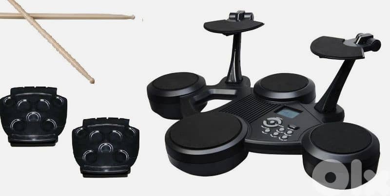 E-Drum Set Electronic Drums Music 6 Pads Adjustable Volume 6