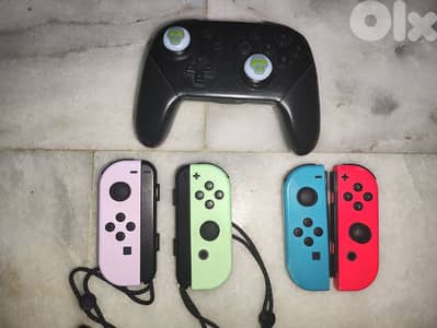 Switch Joycons and Pro Controller