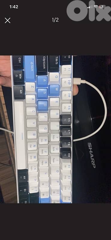 used magegee keyboard in half its price!