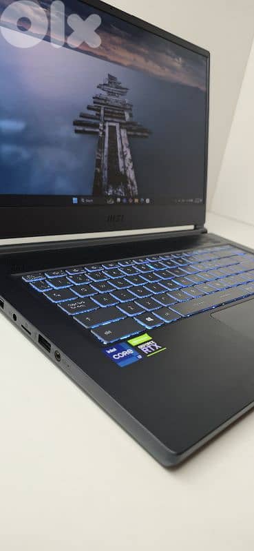 Gaming MSI Stealth cor i7.11th gen /RTX 3060 (6gb) 9