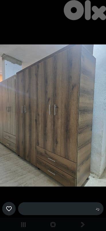 خزانة اربع درف جديد من معمل