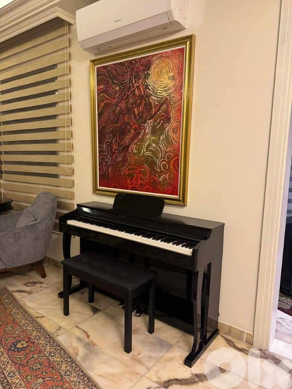 electric (digital) piano KFB 8808 with double bench( READ DESCRIPTION) 6