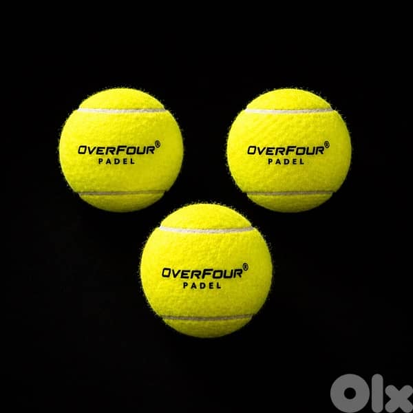Overfour 3pack padel/tennis balls 1