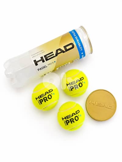 Head 3pack padel/tennis balls.