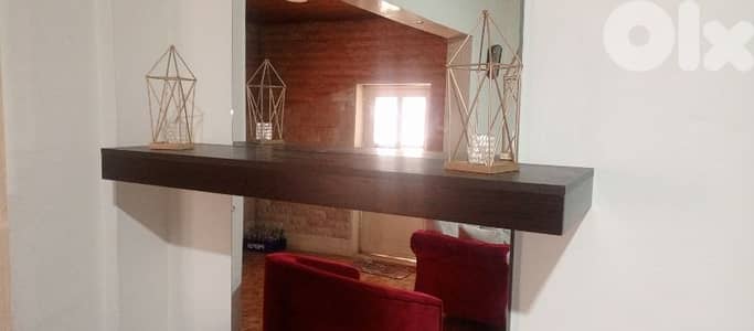 كونسول مراية مع رف حائط