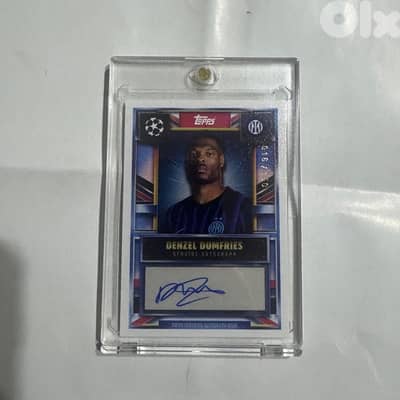 Denzel Dumfries Geniune Autograph 16/150 25-26