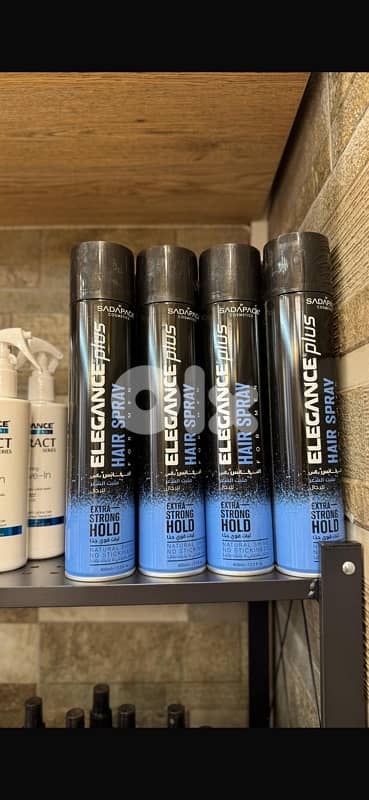 Elegance Plus Hair Spray for Men بخاخ الشعر إليجانس بلس للرجال