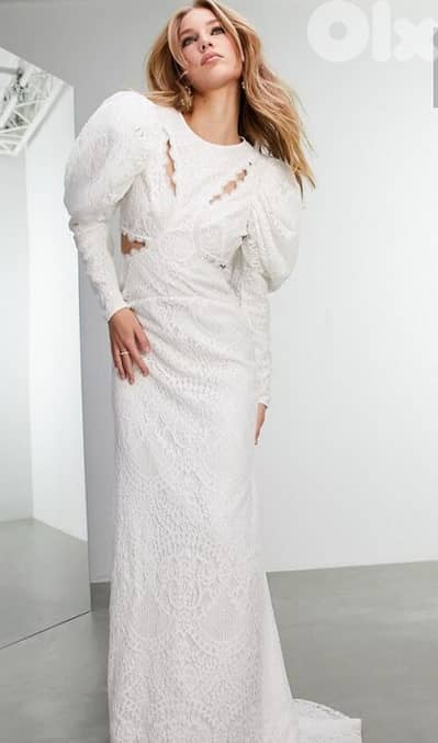 wedding dress vintage inspired size 40 New فستان عرس