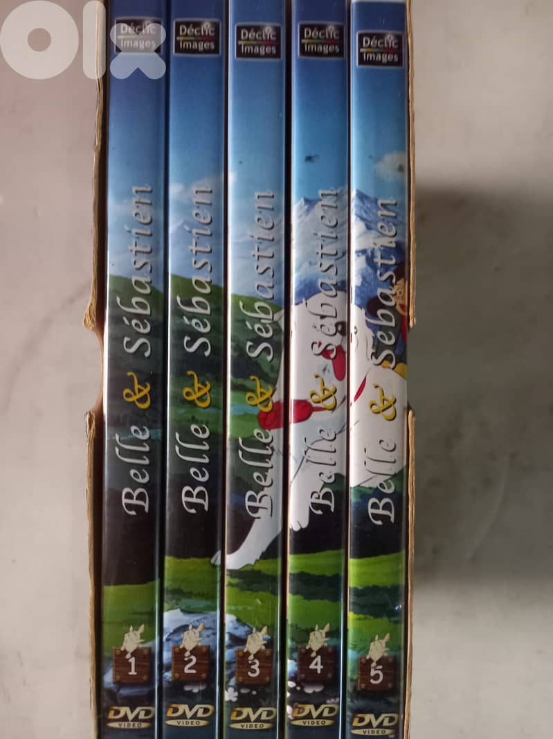 Belle & Sébastien - coffret 1 5 DVDs 26 episodes 1