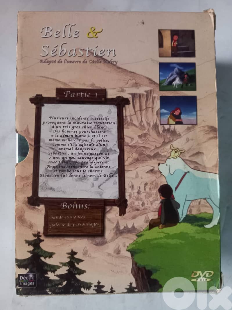 Belle & Sébastien - coffret 1 5 DVDs 26 episodes 3