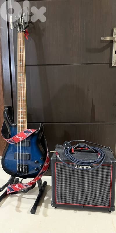Bass guitar starter bundle