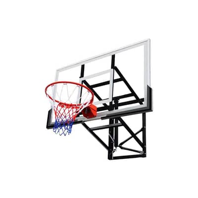 Wall-Mount Basketball Set with Frame 140 x 80 cm - طقم كرة سلة