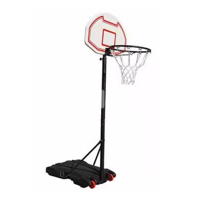 Kids Adjustable Basketball Hoop Portable 160 - 210 cm - طوق كرة السلة
