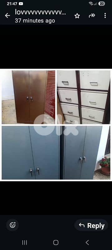 خزنات إيطالي حديد شبه جديد