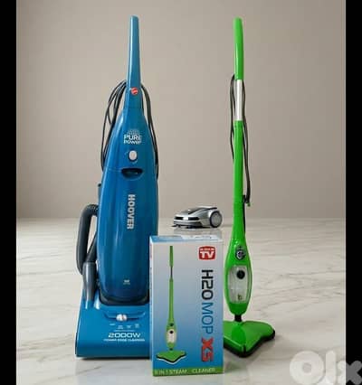 Complete Home Set: Magimix Food Processor, Hoover Vacuum, H2O Mop