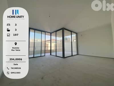 apartment for sale in Mar Takla, Baabda