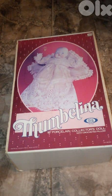 Vintage Thumbelina porcelain Dolls 3