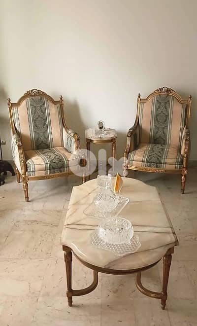 صالون ستيل لويس للبيع (Louis XVI) Salon style Louis XVI