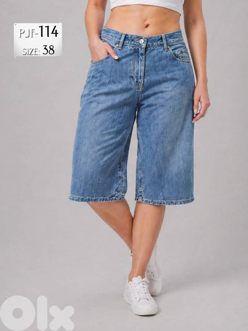 Ladies' Jeans Capri PANTs from European Brands 8