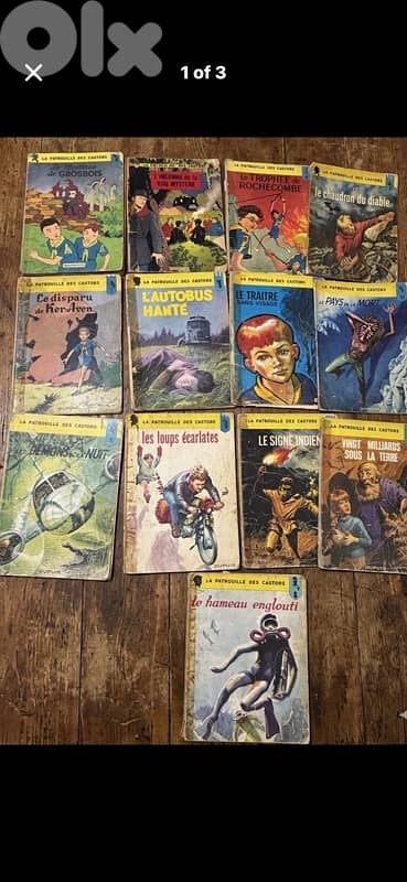 Lot 13 BD Rare La Patrouille des Castors #1-19 (Dupuis) Incl. EO 1960s
