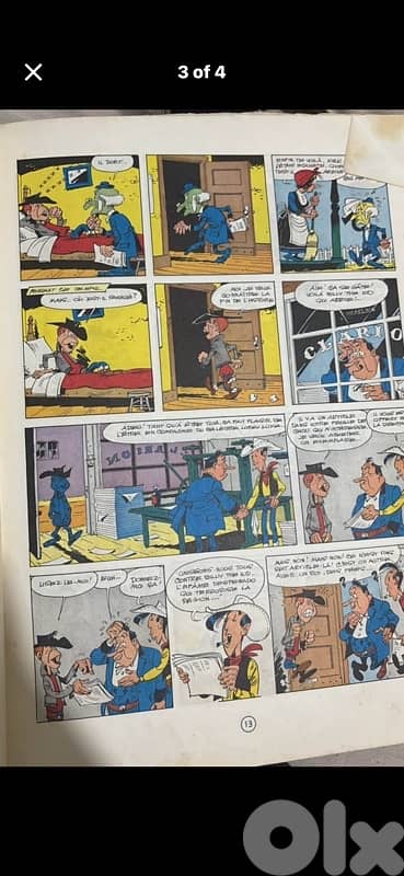 Vintage Lucky Luke Comics Lot (5 Books) - Incl. 1972 First Edition 2