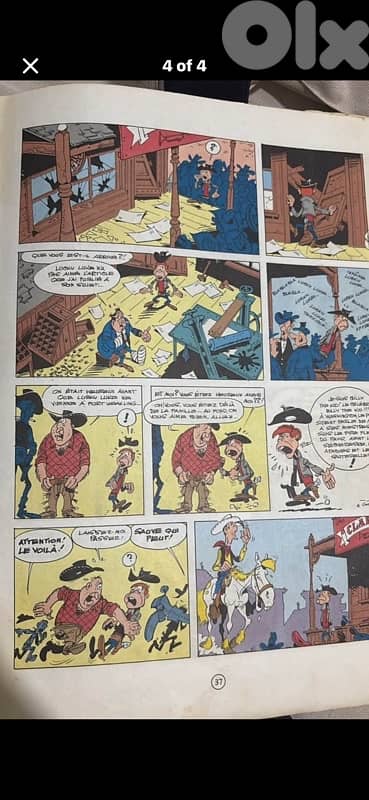Vintage Lucky Luke Comics Lot (5 Books) - Incl. 1972 First Edition 3
