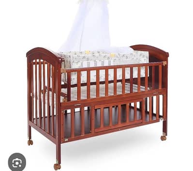 baby wood bed