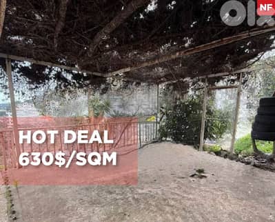 GARDEN/TERRACE/Ain El Rihaneh/عين الريحانه/Solar panel/ REF#NF01795 !