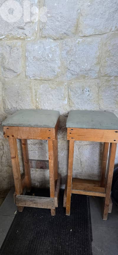 Bar stools and Barrels