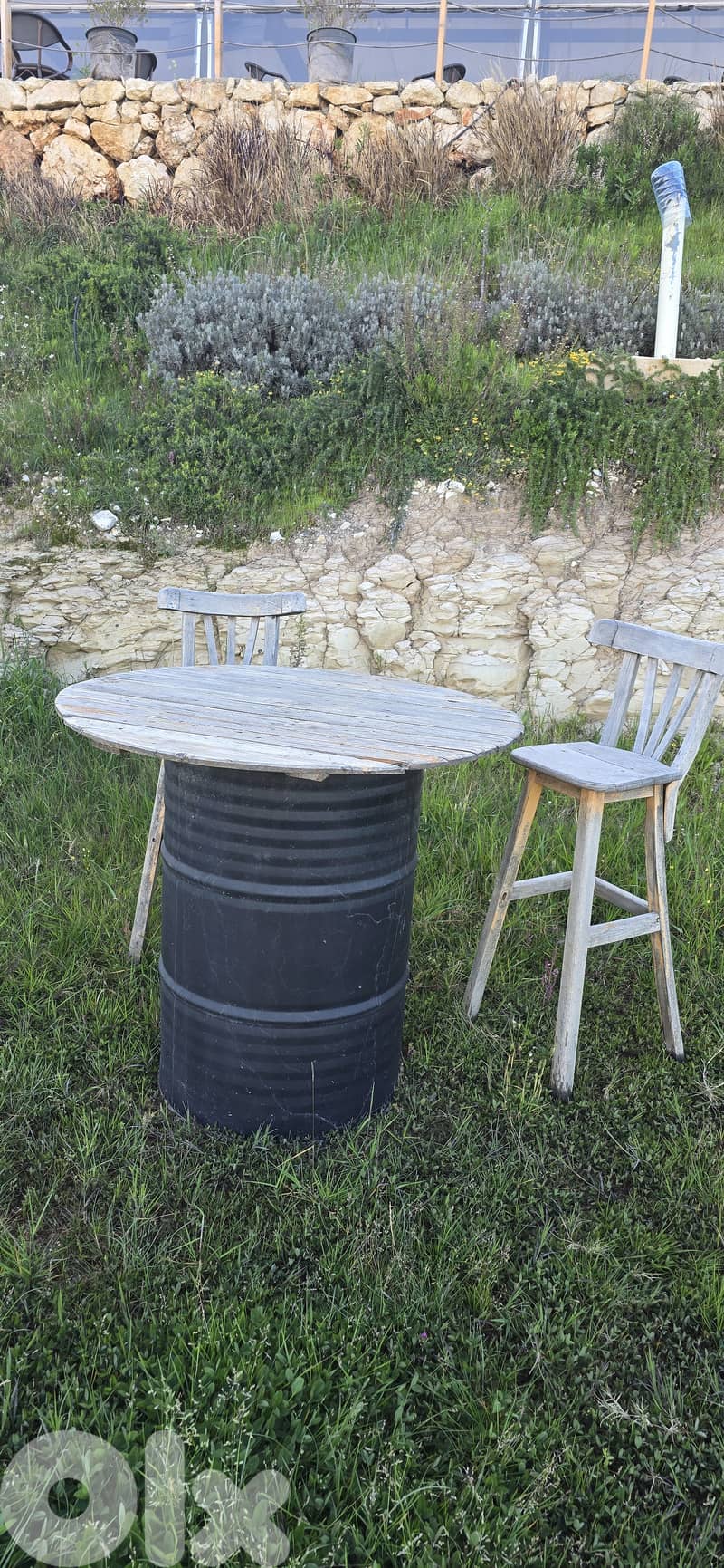 Bar stools and Barrels 1