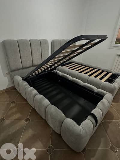 new 2 bed modern 100cm or 120cm high quality