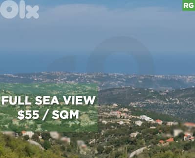beautiful and distinguished area, sea view, Hatoun/حتون REF#RG135502