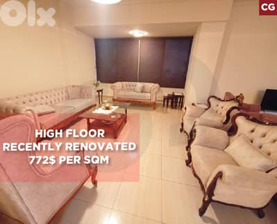 3 balconies, parking, Ain El Remmaneh/عين الرمانة REF#CG135504