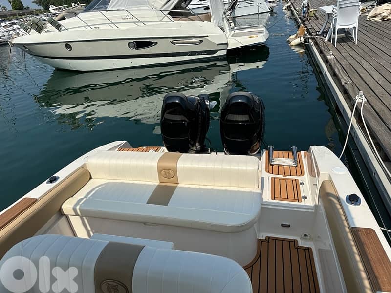 Center console boat tiger 27 4