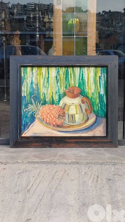 لوحة رسم زيتي اوروبية