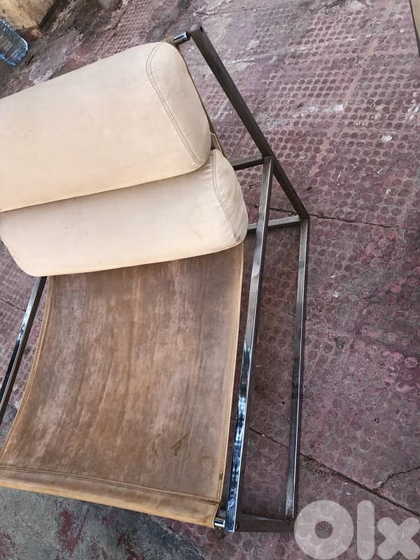 2 vintage chrome chairs, 260$ 2