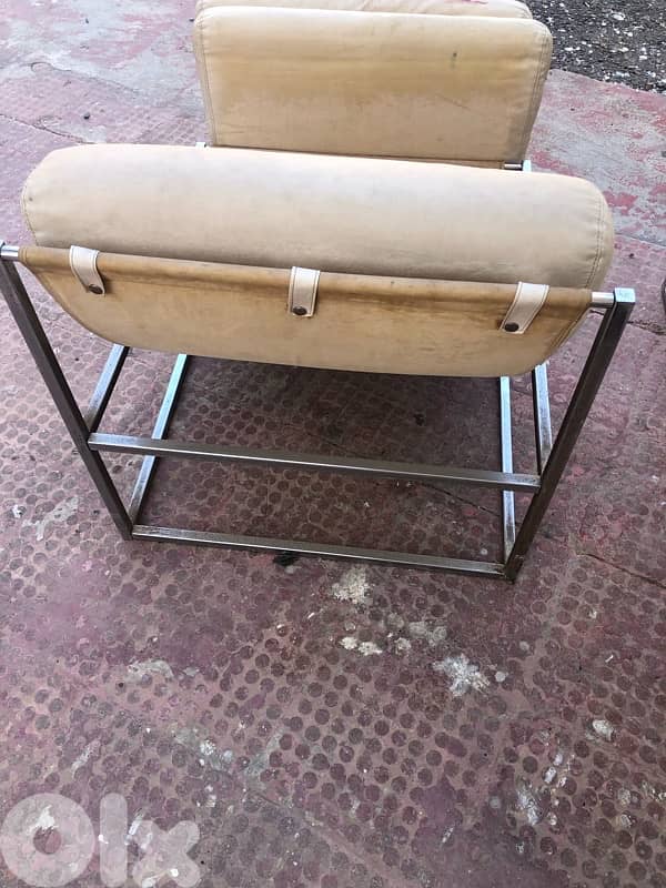 2 vintage chrome chairs, 260$ 5
