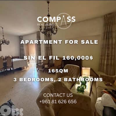 APARTMENT FOR SALE IN SIN EL FIL