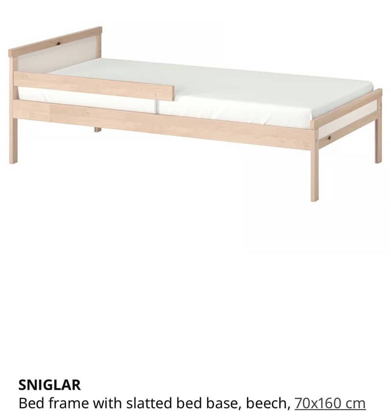 IKEA Bed for 3-7 year old 2