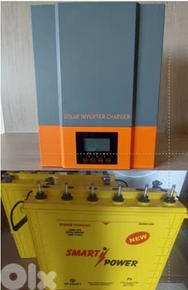 For sale - 3 Kw 24-volt Inverter and 2 new batteries (250 Ah each)