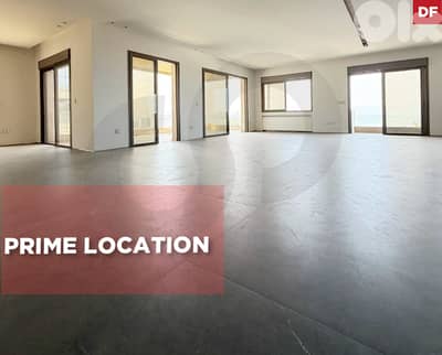 Terrace,3 balconies,Prime Location ,Naccache/نقاش REF#DF135524