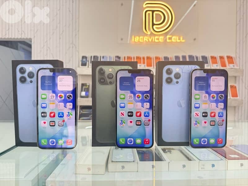 Iphone 13 pro max 128 open box in excellent condition 1