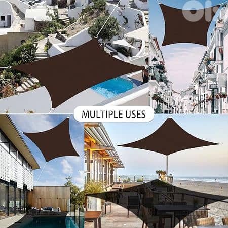 Rectangular Sail Shade 3 x 4 M 1