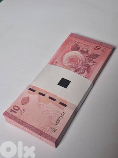 10 Syrian Liras 2025 (unc)