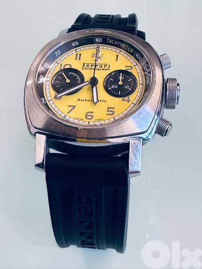 Panerai watch Ferrari edition with original box and papers