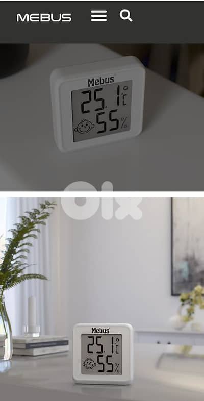 mebus digital thermo-hygrometer