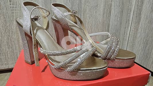 Elegant Rose Gold Heels – Wedding / Party / Engagement